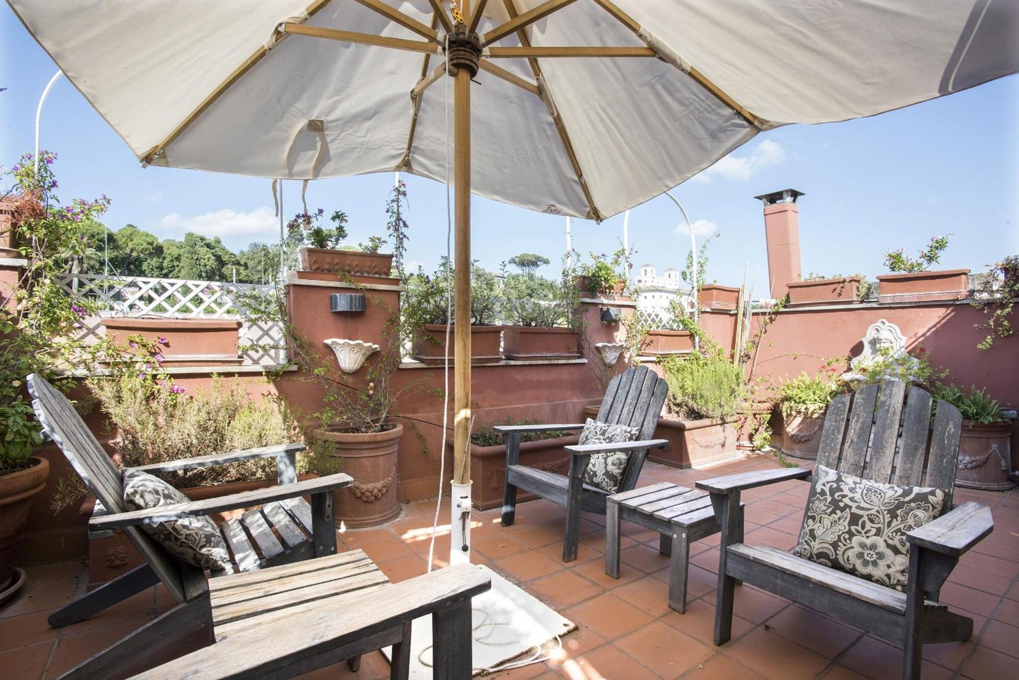 Treasurerome Spanish Steps Terrace Apartment